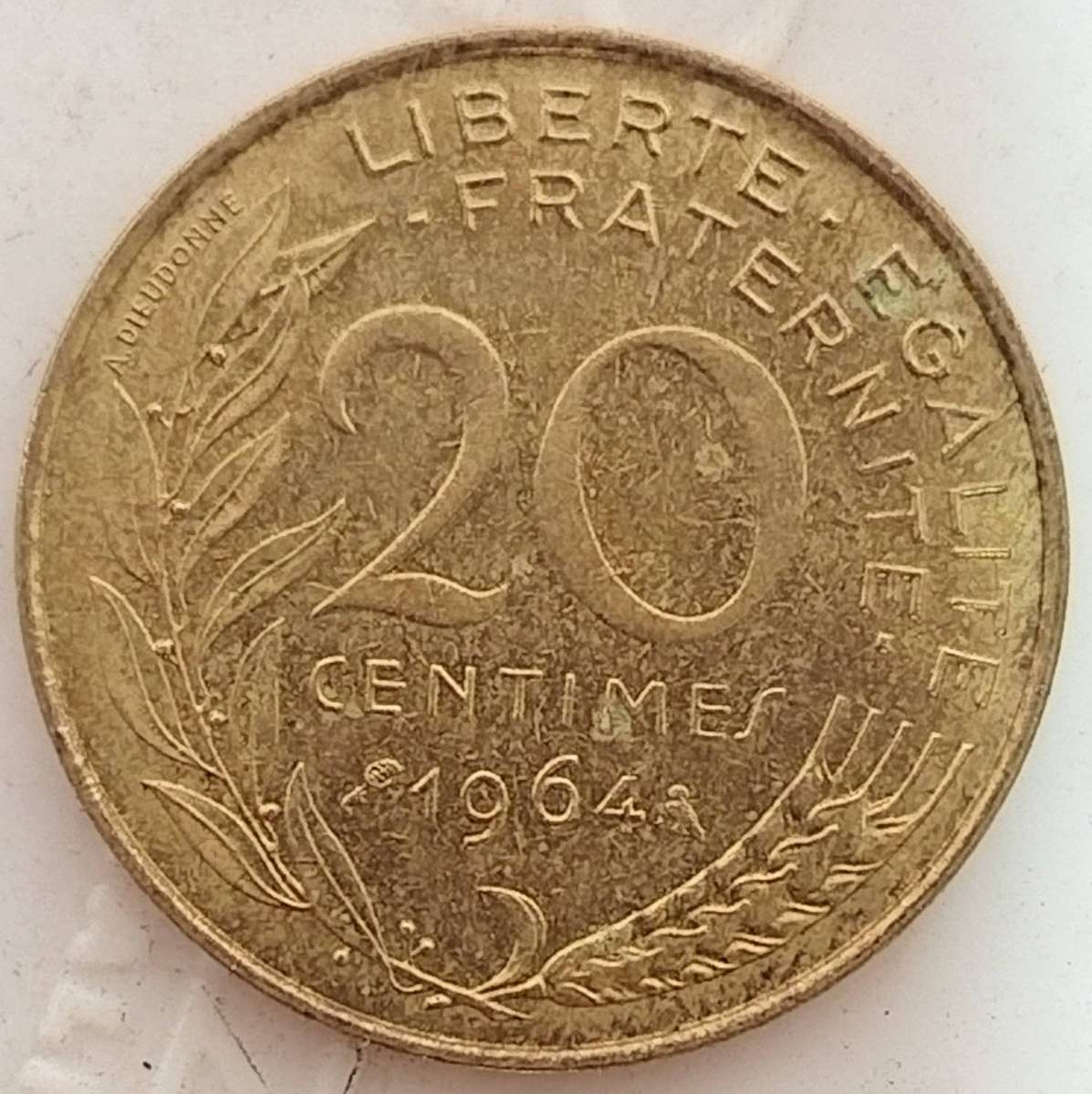 1964  10 Centimes Coin      France          SUN18220
