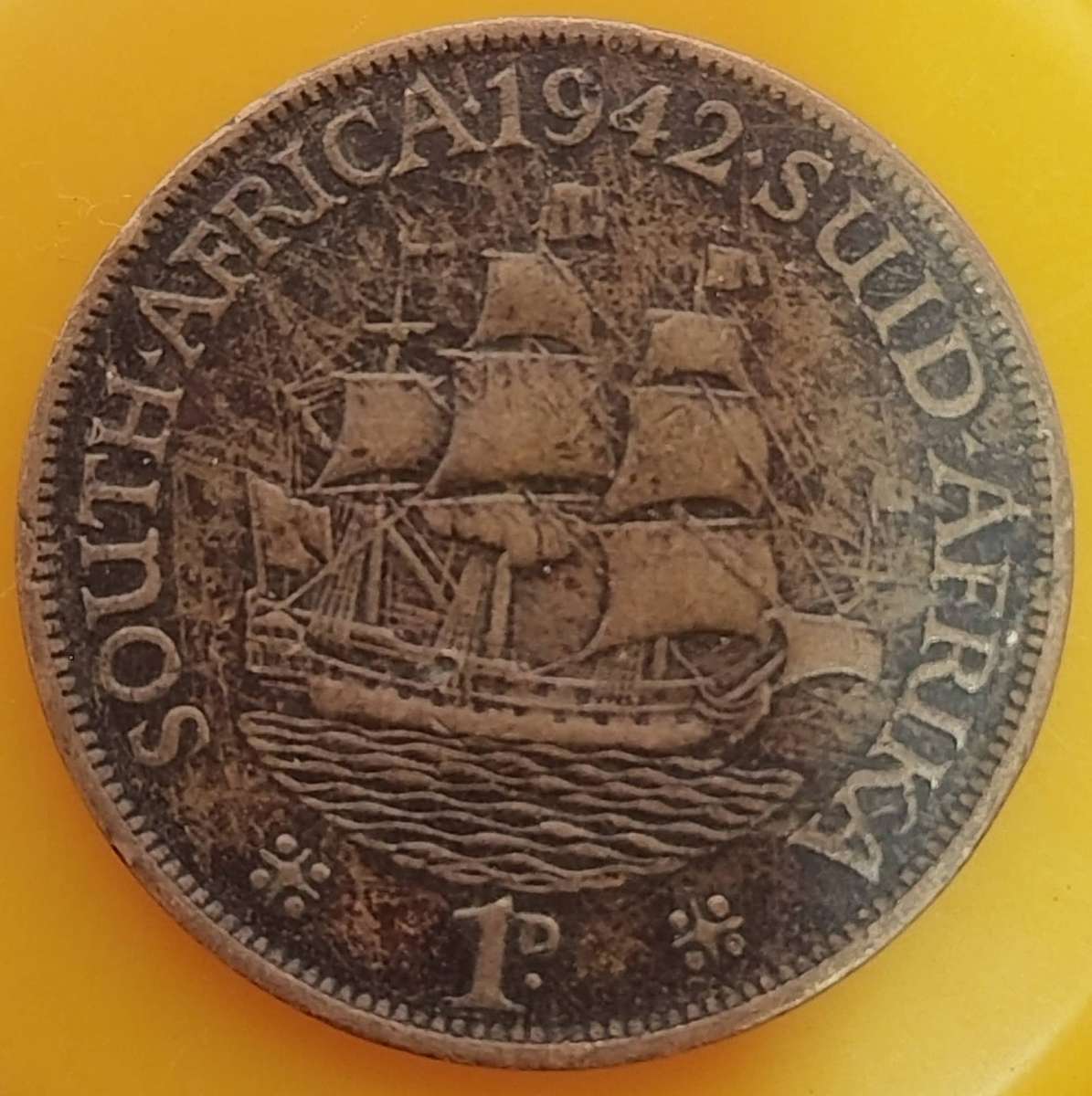 1942     PENNY  COIN        SA                       SUN18245