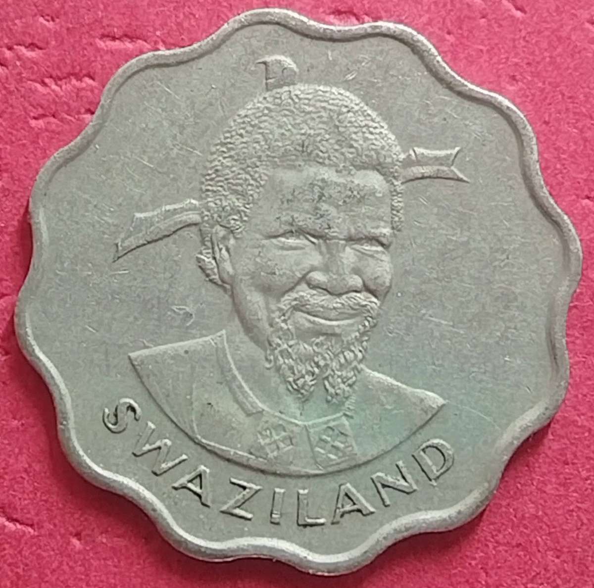 1974   20 CENTS COIN       SWAZILAND                      SUN18254