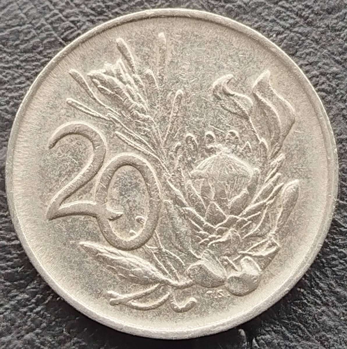 1986   20c   COIN   RSA           SUN18281