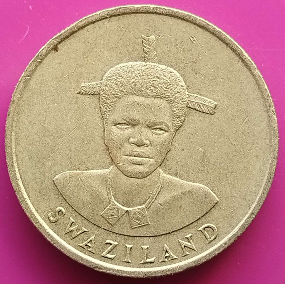 1986   ONE LILANGENI COIN       SWAZILAND                      SUN18303