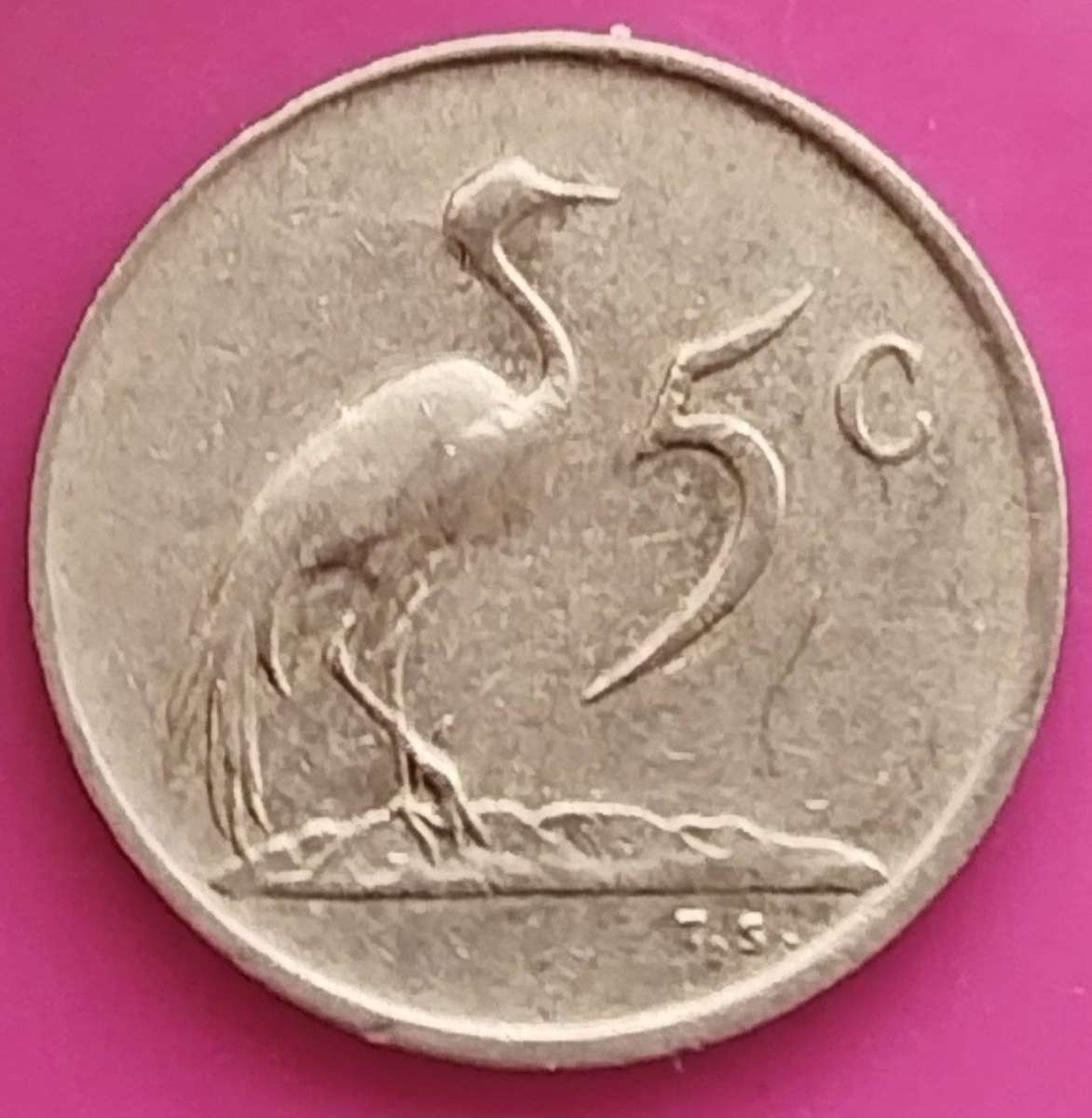 1968   5c   COIN   (Afrikaans)       SUN18310