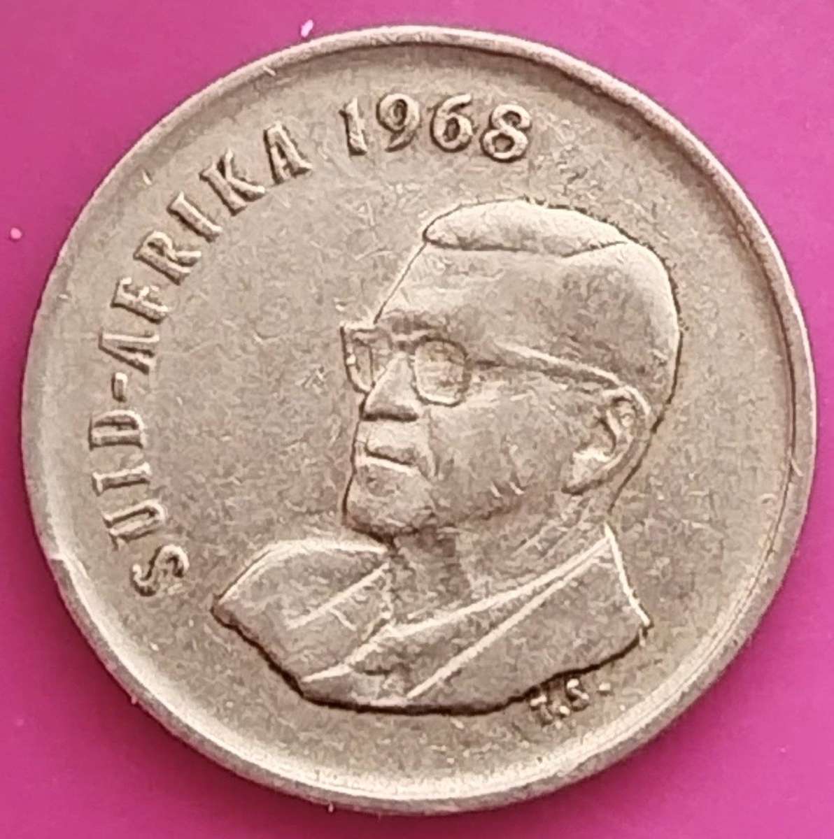 1968   5c   COIN   (Afrikaans)       SUN18310
