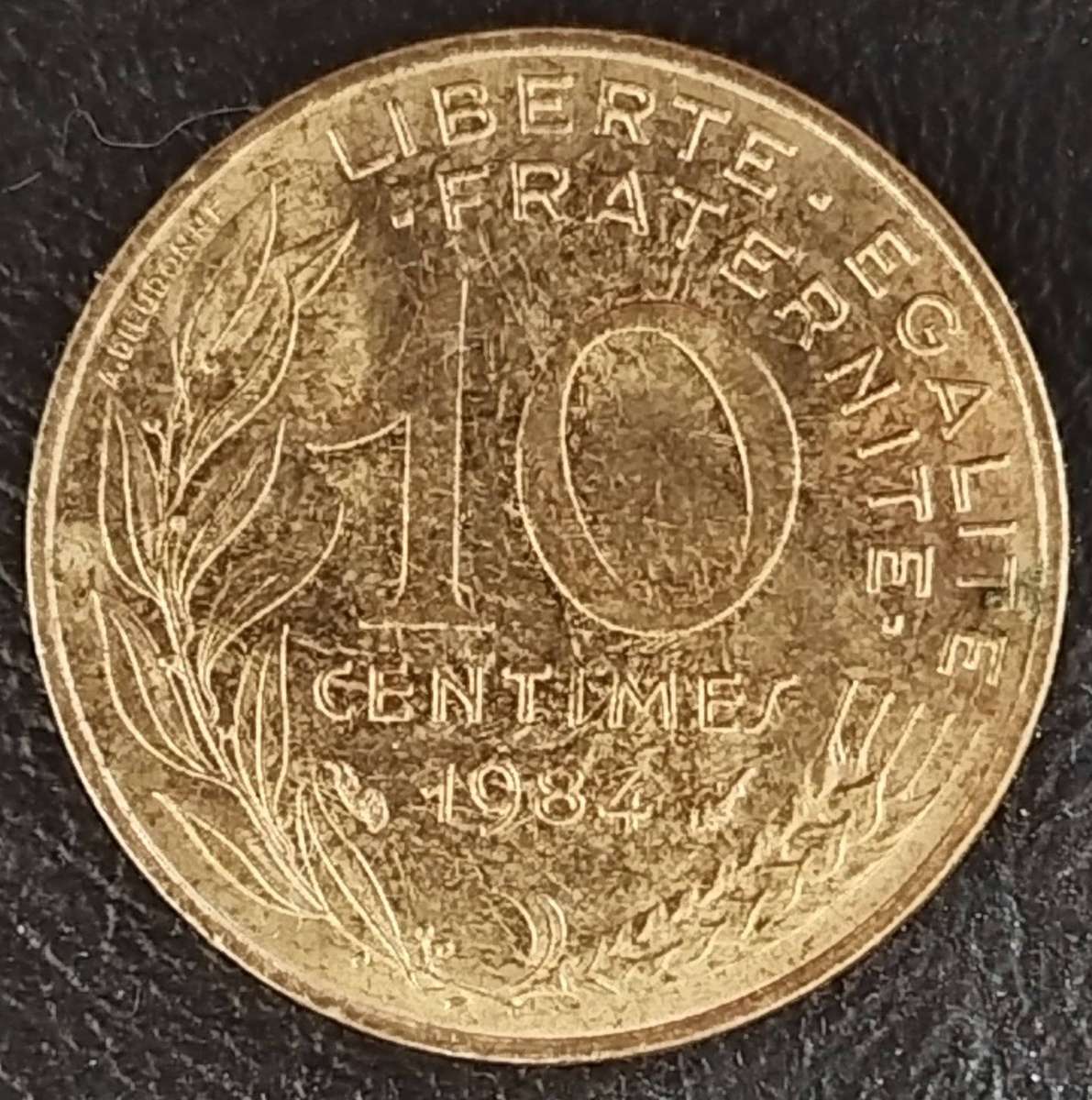 1984  10 Centimes Coin      France          SUN18337
