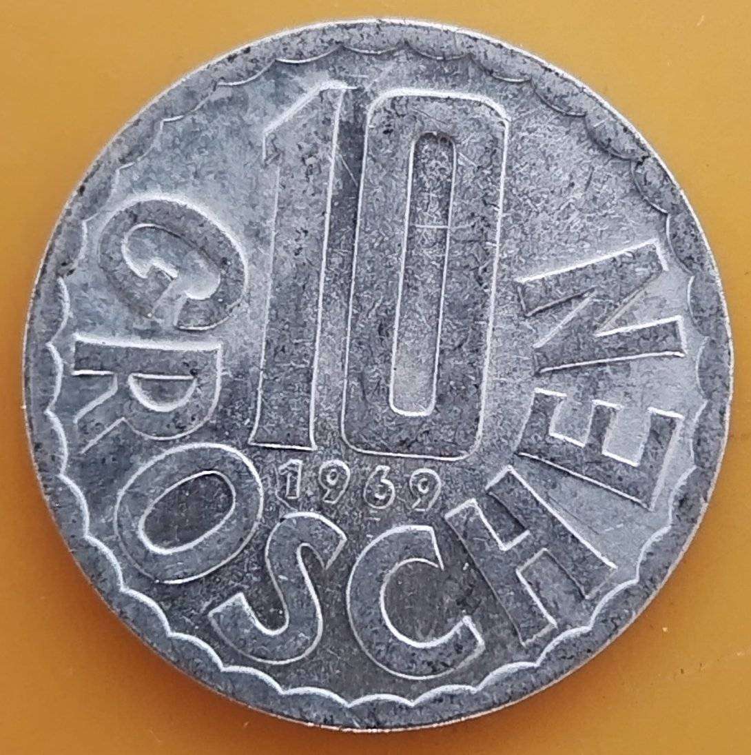 1969   10 GROSCHEN   COIN  AUSTRIA                    SUN18338