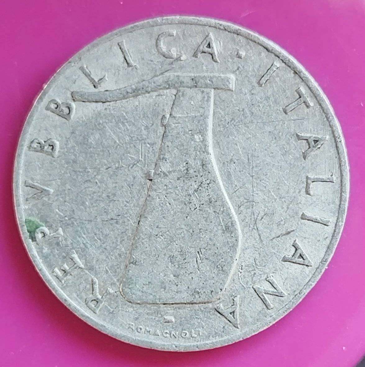 1954   5 Lire     ITALY         SUN18368