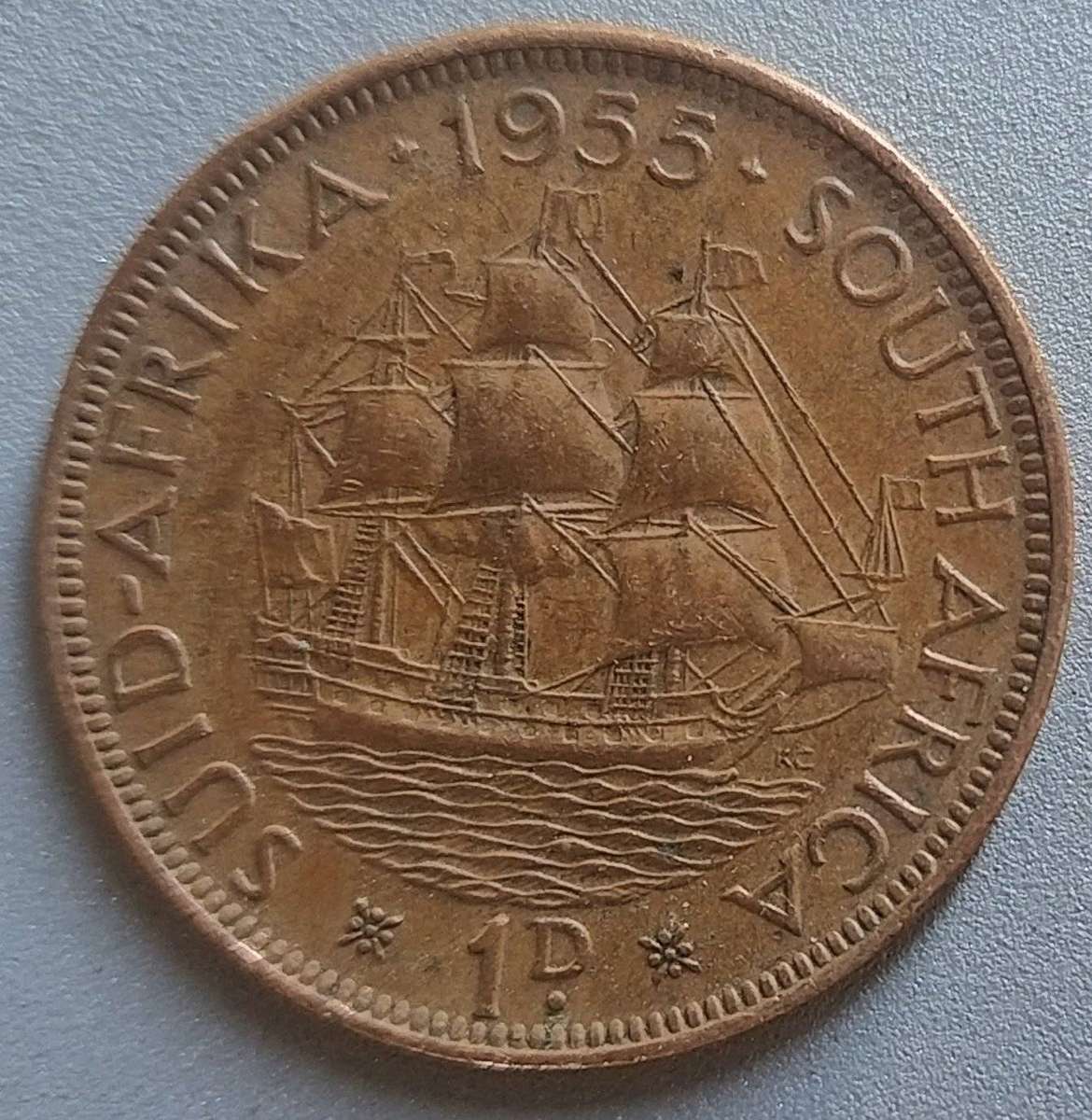 1955    ONE PENNY     Coin                18397