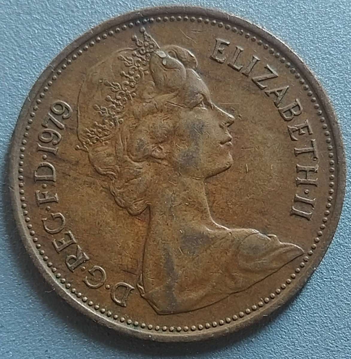 1979 -   TWO NEW PENCE  Coin      United Kingdom         SUN18405