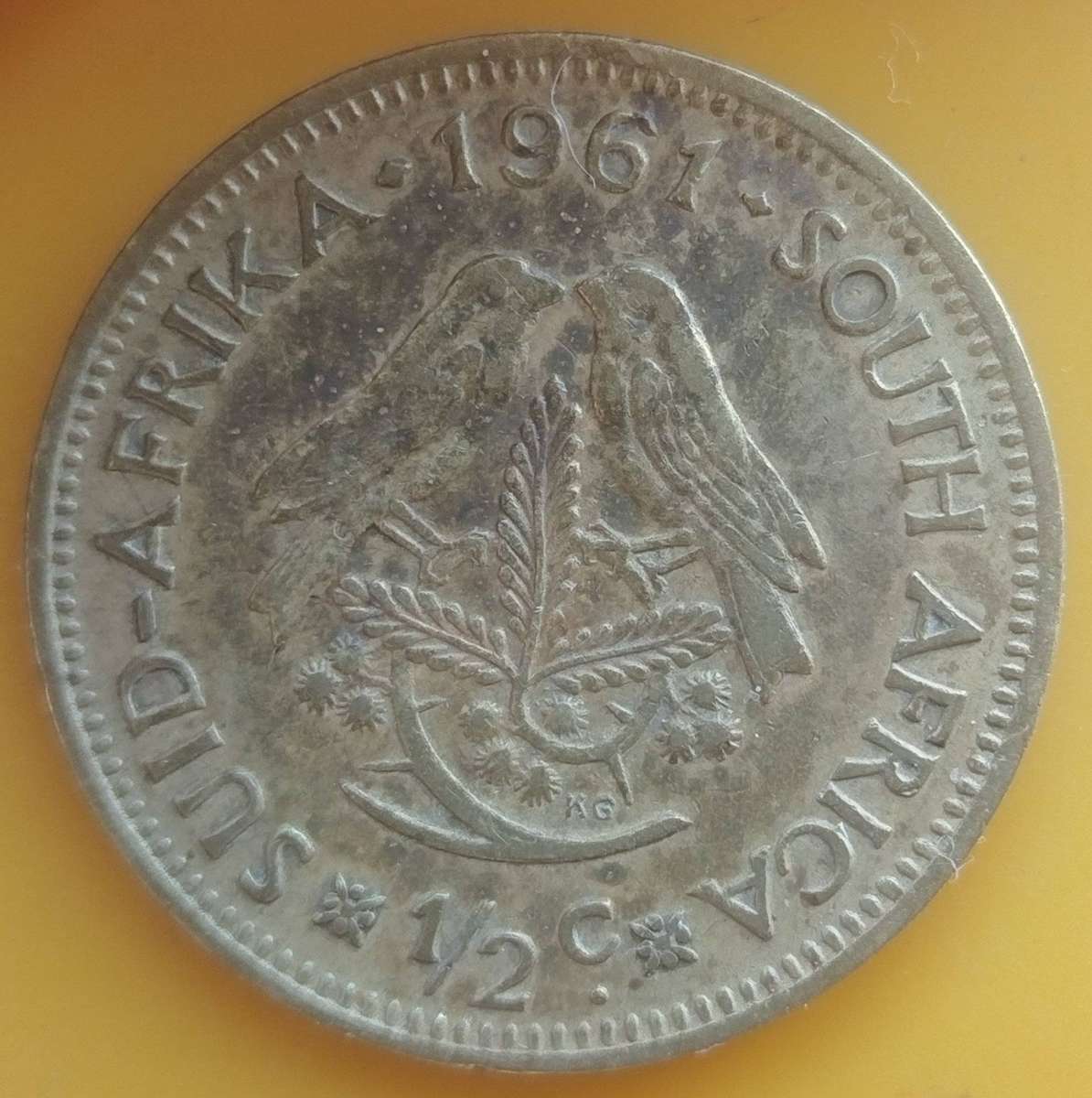 1961     1/2  Cent     Coin                18442