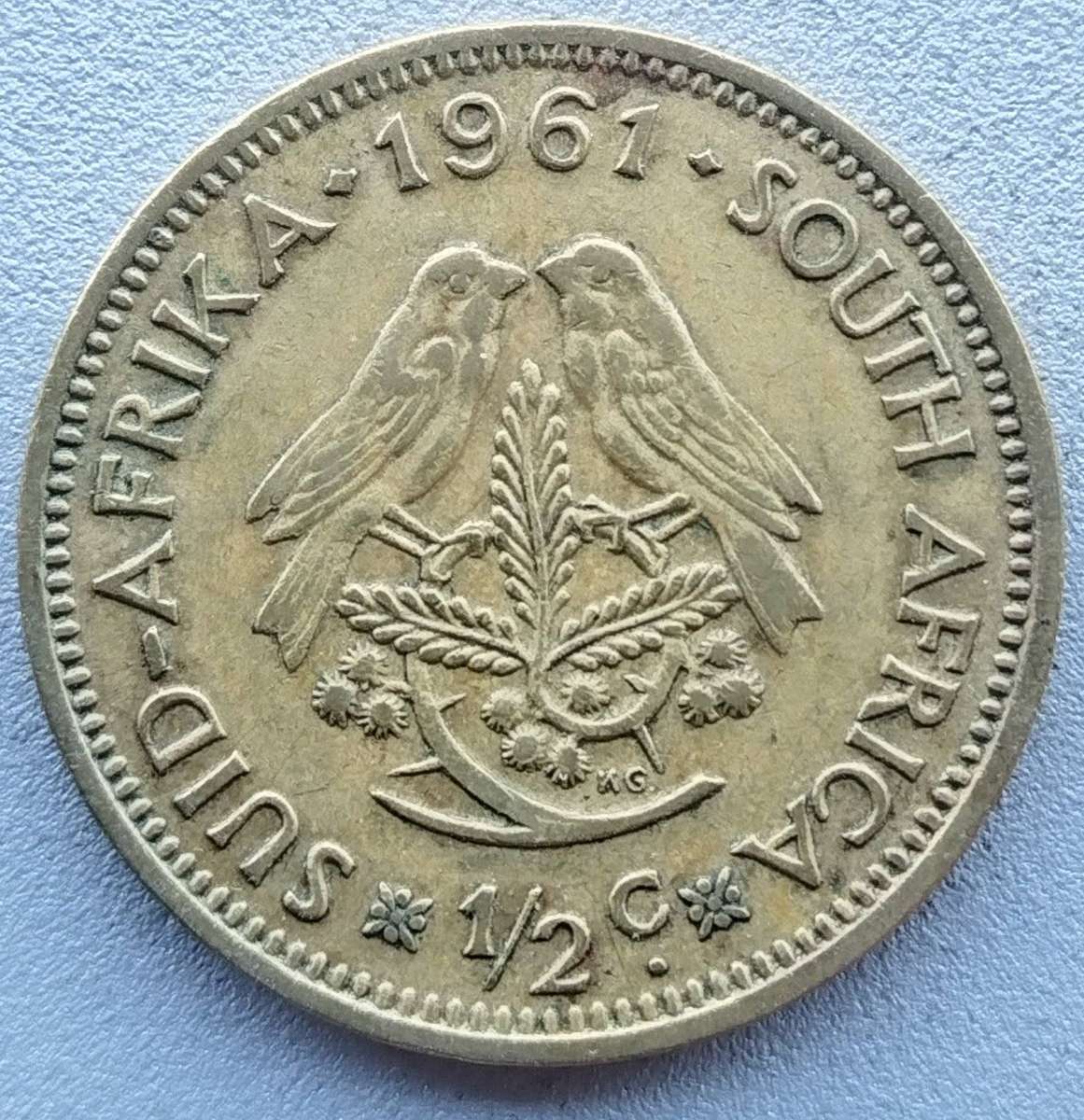 1961     1/2  Cent     Coin                18554