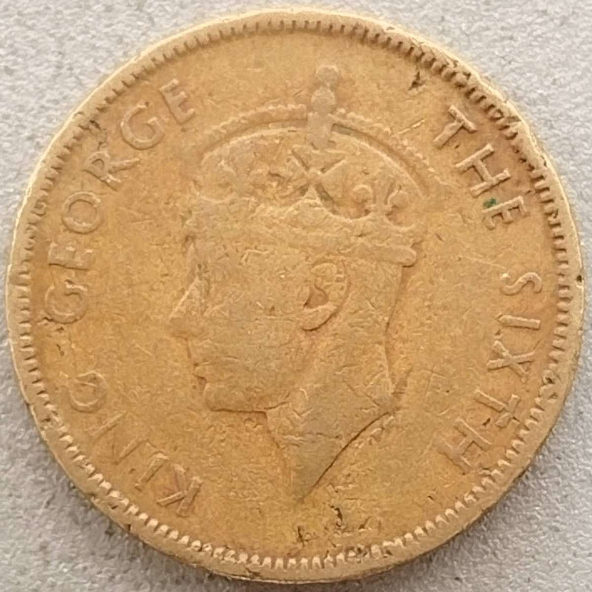 1950   TWENTY CENTS      HONG KOONG          SUN18610