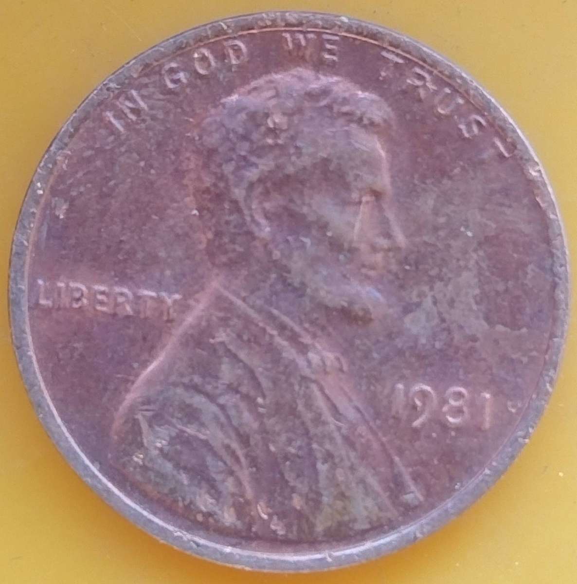 1981 -   ONE CENT  Coin      USA         SUN18632