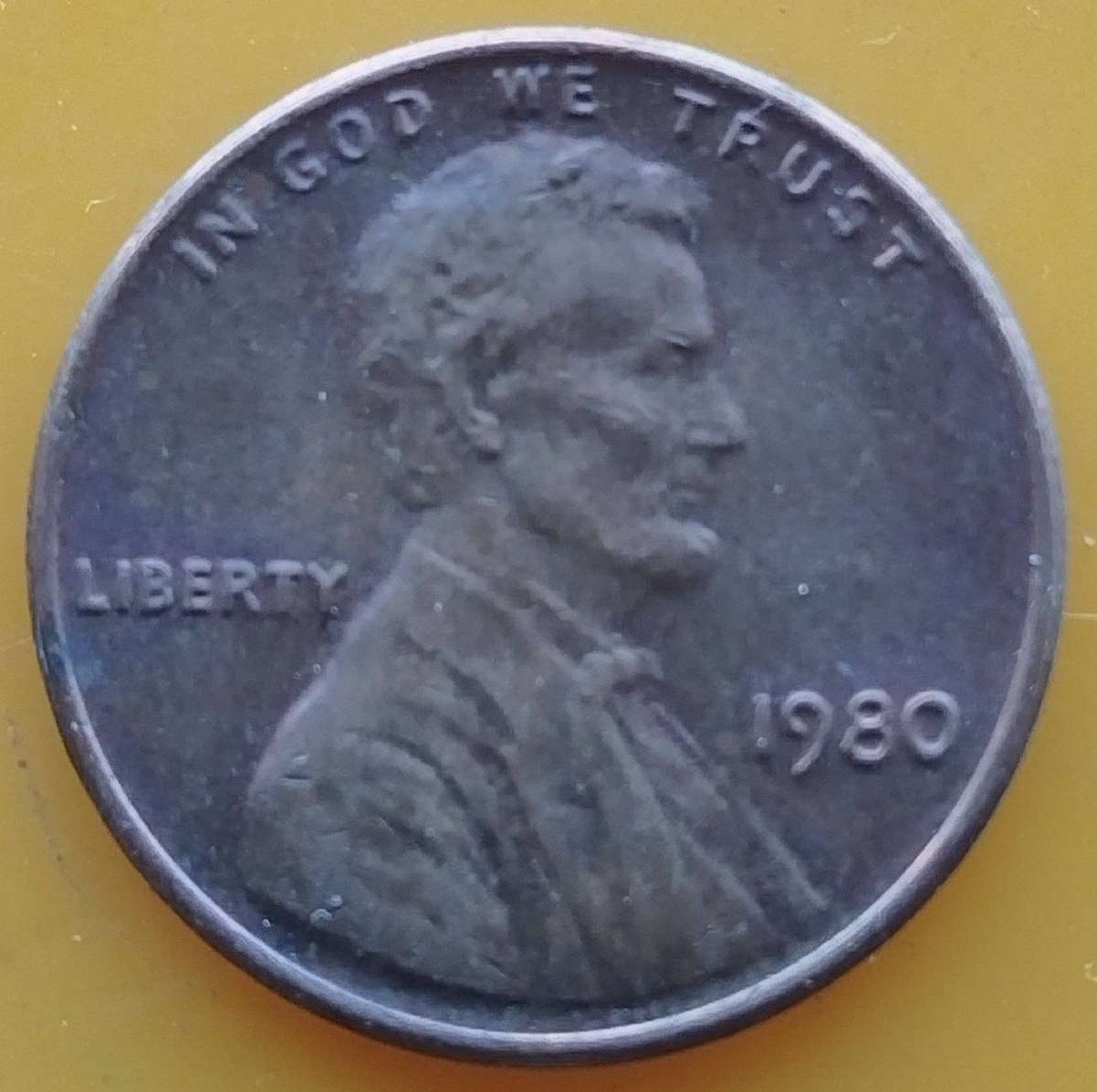 1980 -   ONE CENT  Coin      USA         SUN18658