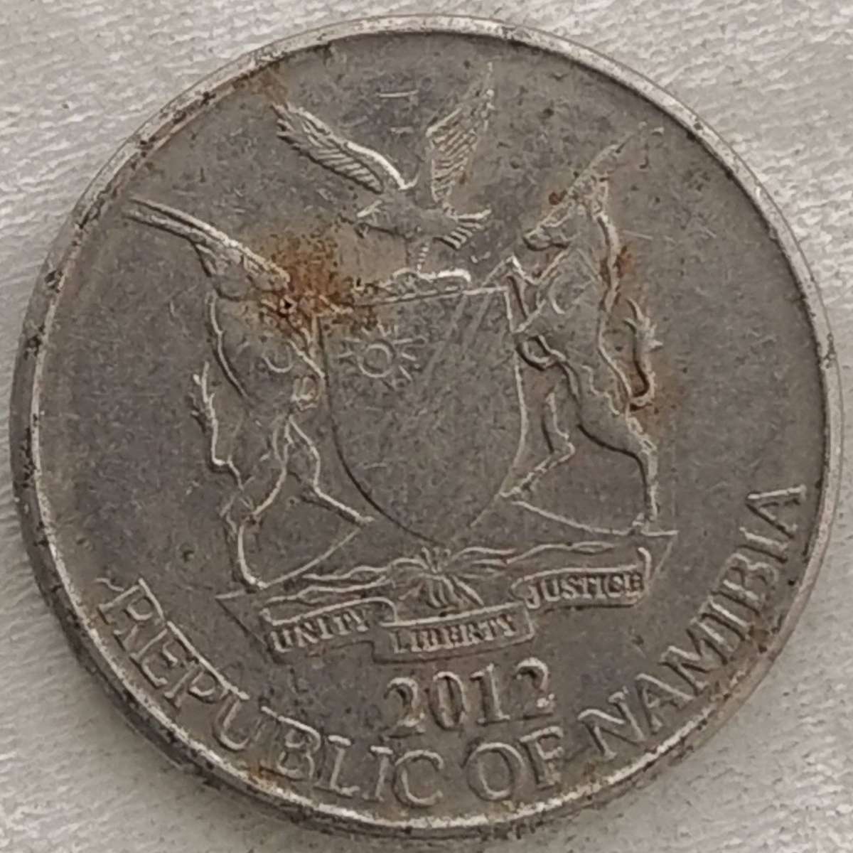 2012   5 CENT COIN      Namibia      18720