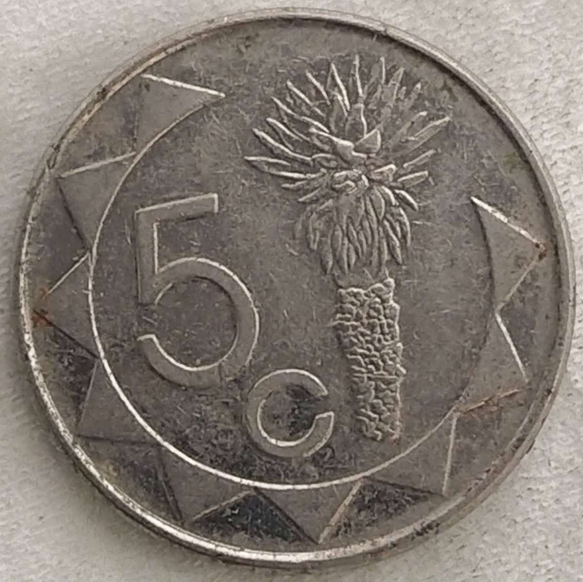 2012   5 CENT COIN      Namibia      18720