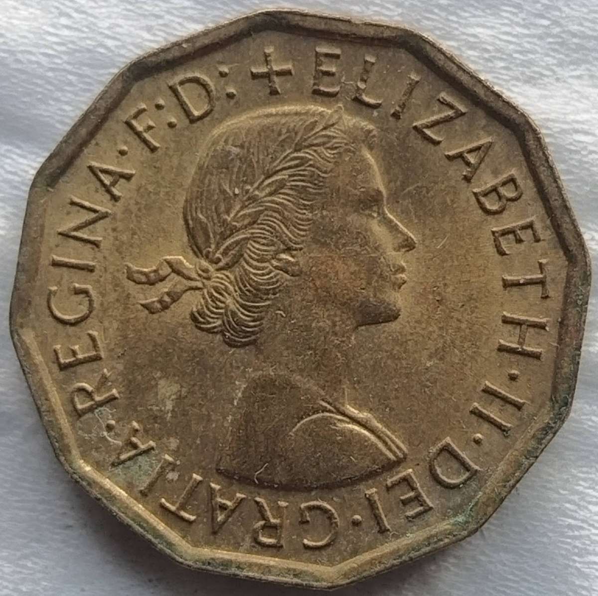 1963 -   THREE PENCE  Coin      United Kingdom         SUN18728