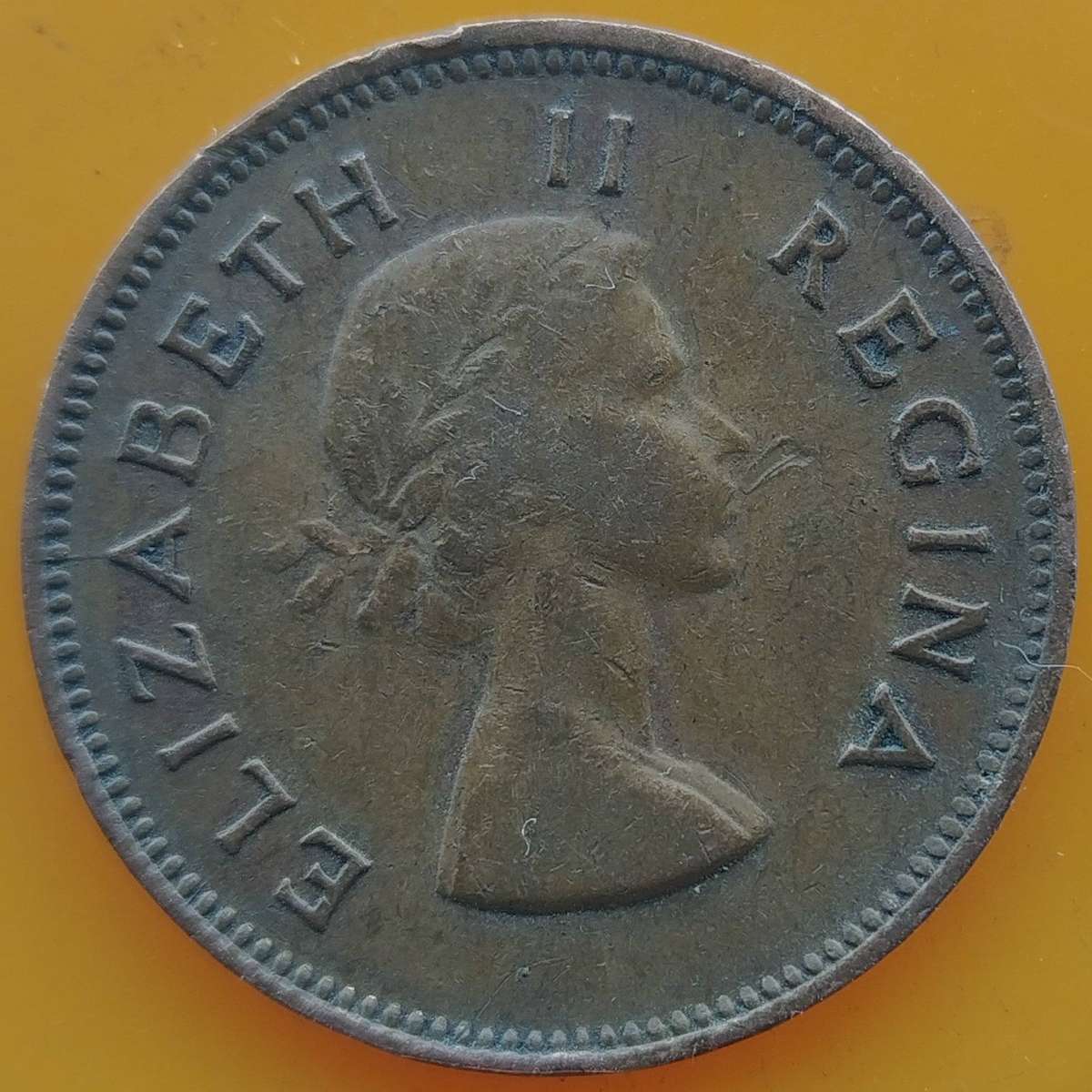 1955    HALF PENNY     Coin                18743