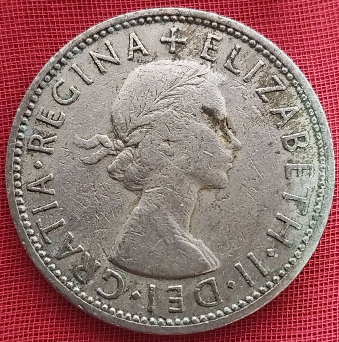 1960 -   TWO SHILLINGS Coin      United Kingdom         SUN18748