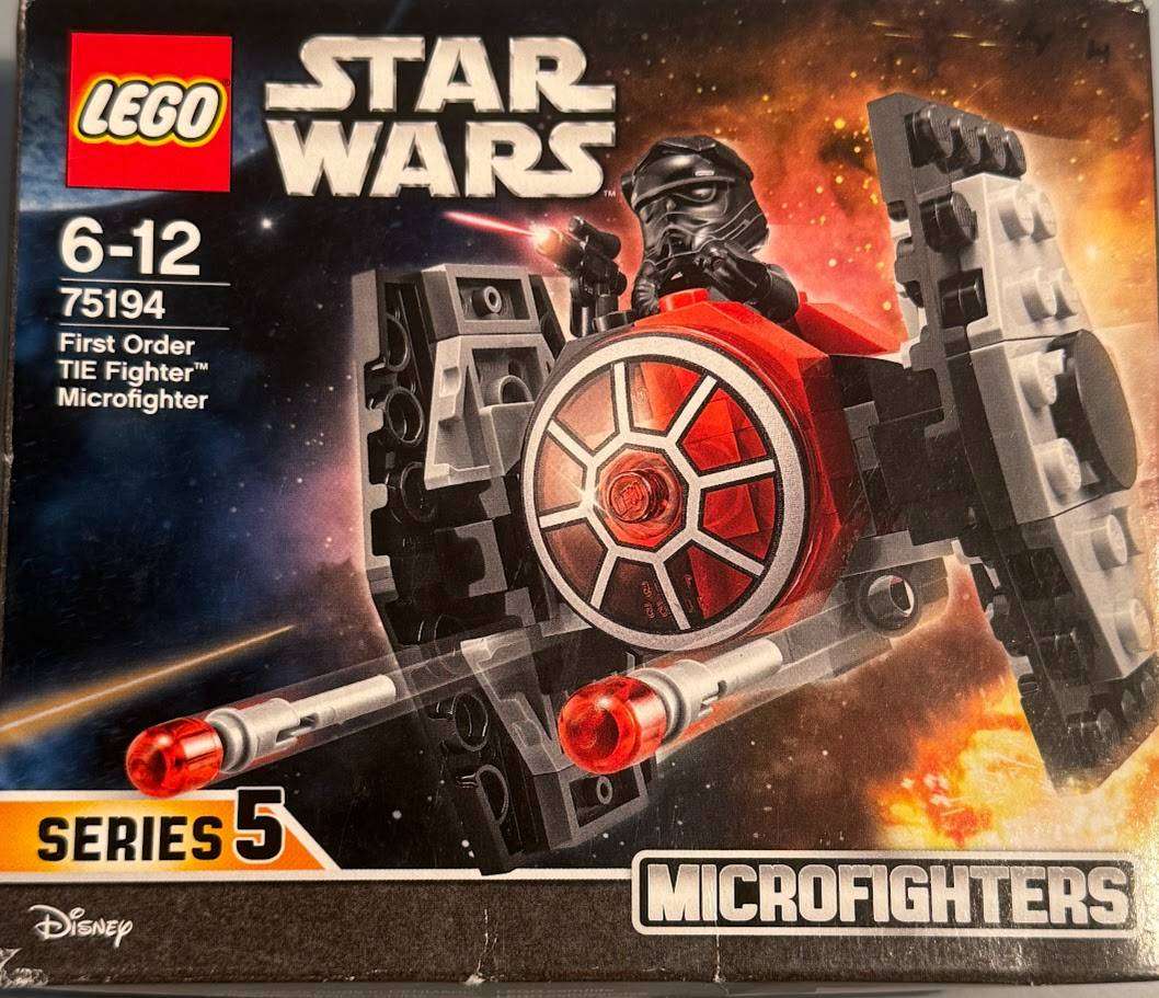 LEGO Star Wars: First Order TIE Fighter Microfighter (75194) Brand New In Box.