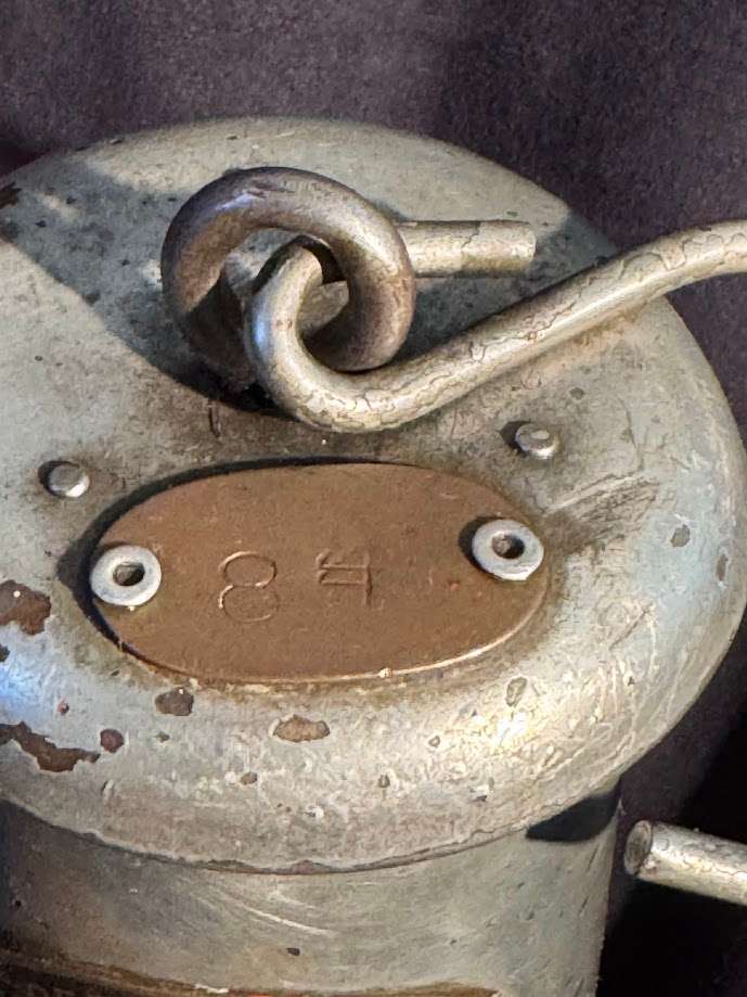 VINTAGE WOLF MINING SAFETY LAMP