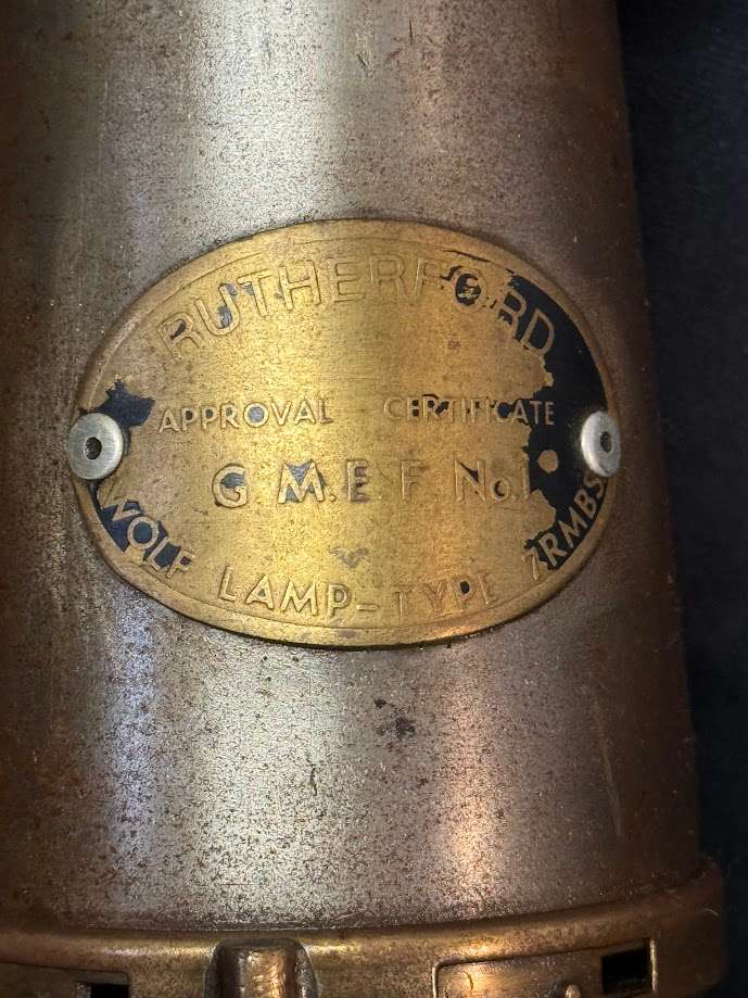 Vintage Miners Lamp Wolf Safety Lantern
