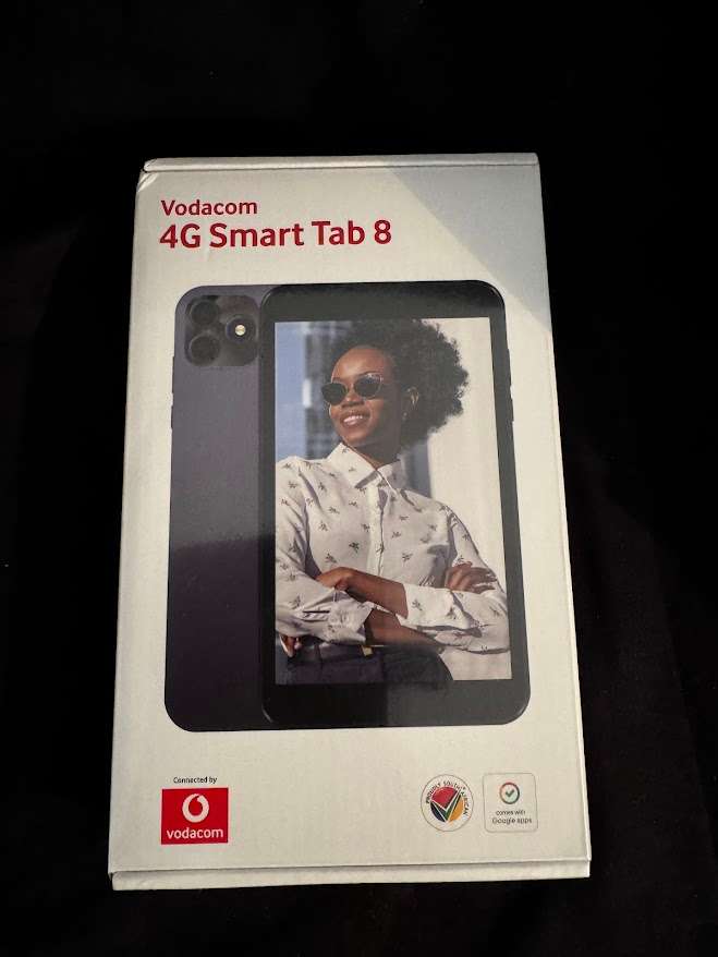 Smart Tab 8 4G 32GB Black Tablet  Vodacom