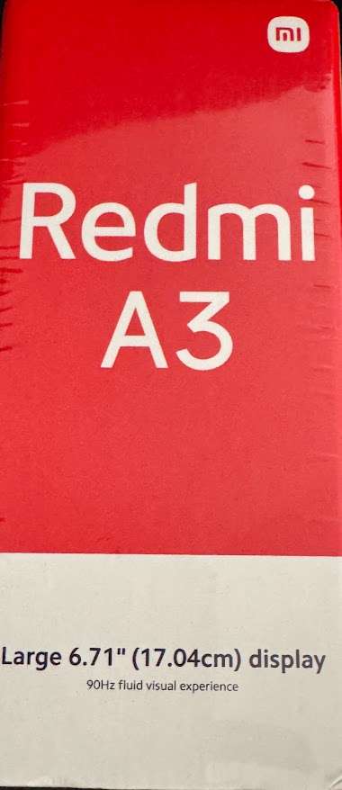 REDMI A 3         3 GB RAM 64 GB ROM