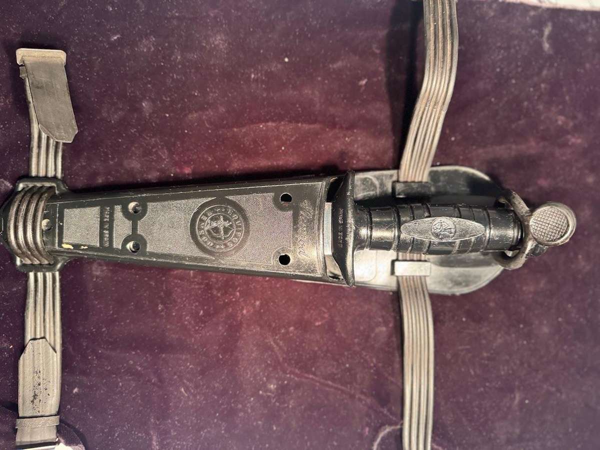 DIVING KNIFE, Nemrod, Equipos, Inox, and sheath, Spain