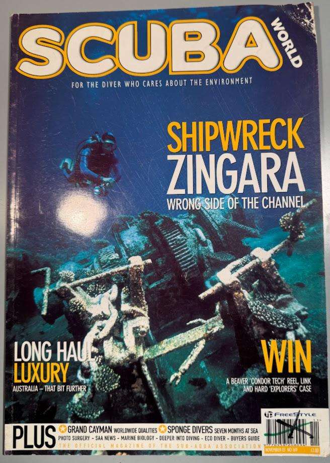 SCUBA WORLD Underwater November 2003 NO 169 Diving magazine