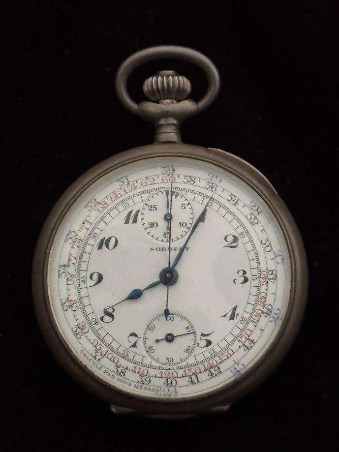 Vintage 1920's Silver Pocket Watch in original Box