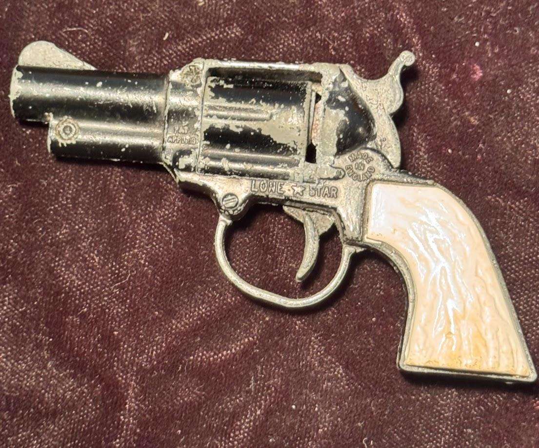 Vintage Lone Star Gambler Spud Gun/Cap Toy Gun. 1960s