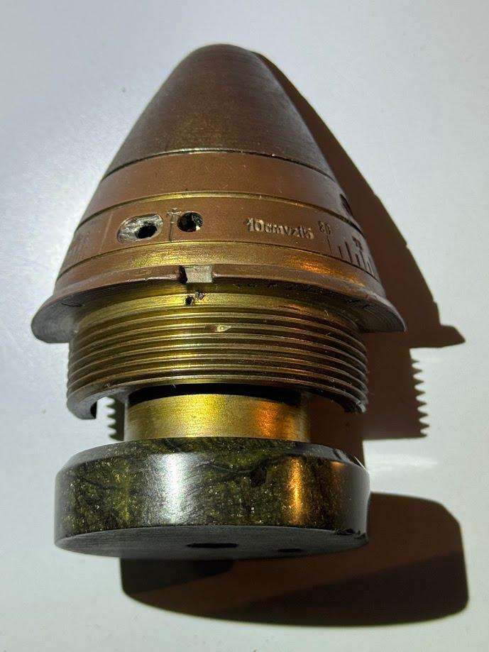 Vintage Military Training Device, Cut-away section of an military Fuse