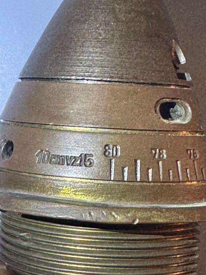 Vintage Military Training Device, Cut-away section of an military Fuse