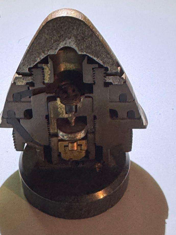 Vintage Military Training Device, Cut-away section of an military Fuse
