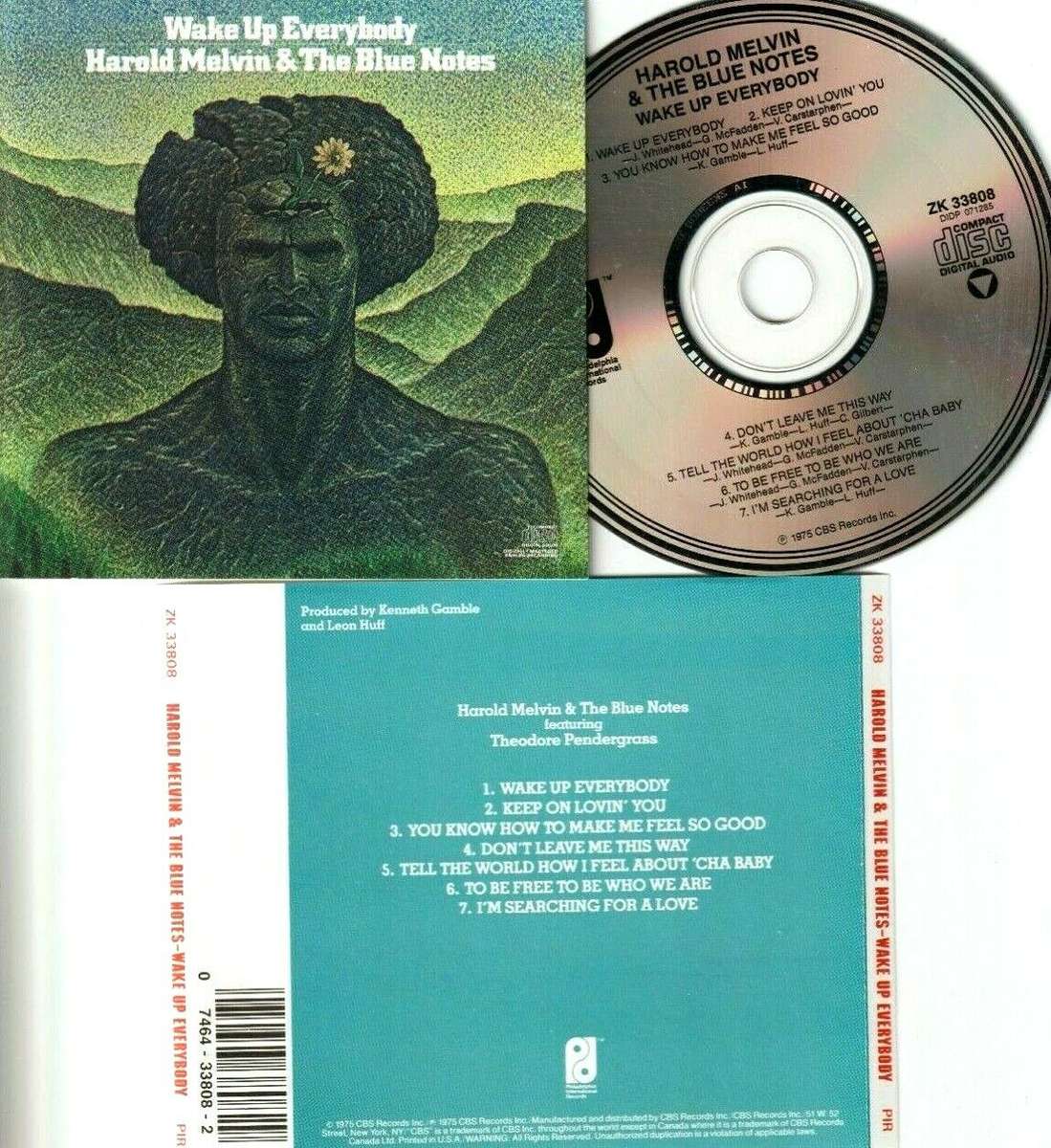 CD, Harold Melvin & The Blue Notes - Wake Up Everybody