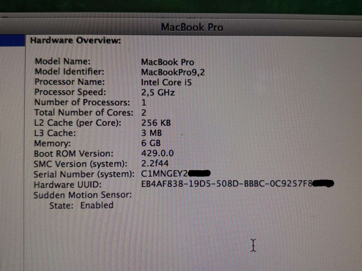 MacBook Pro 9,2 with Typo cover