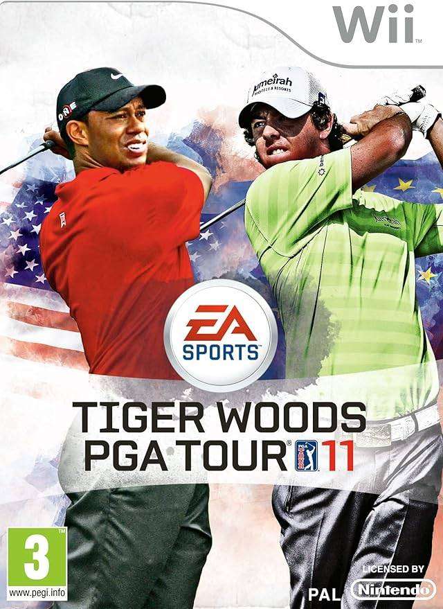 Tiger Woods PGA Tour 11 (Wii PAL)