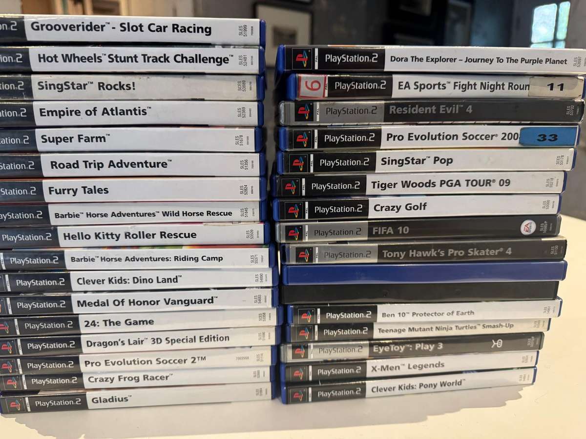 Playstation 2 (PS2) - 33 Games - Job Lot / Bundle / Wholesale