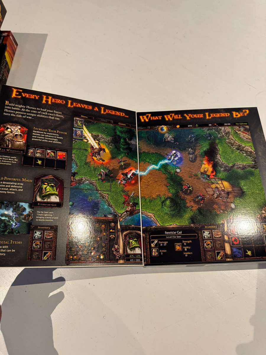 Warcraft 3 - Reign Of Chaos - Big Box PC Game