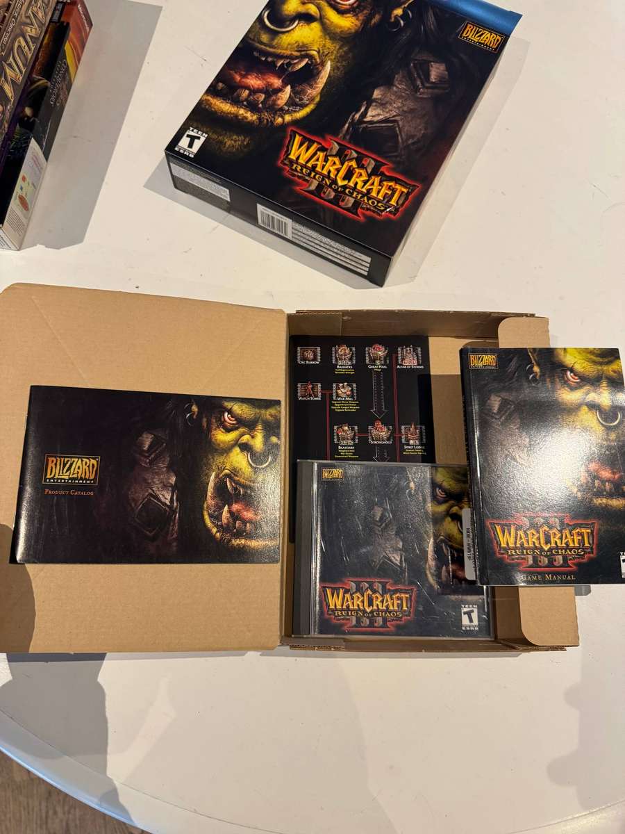 Warcraft 3 - Reign Of Chaos - Big Box PC Game