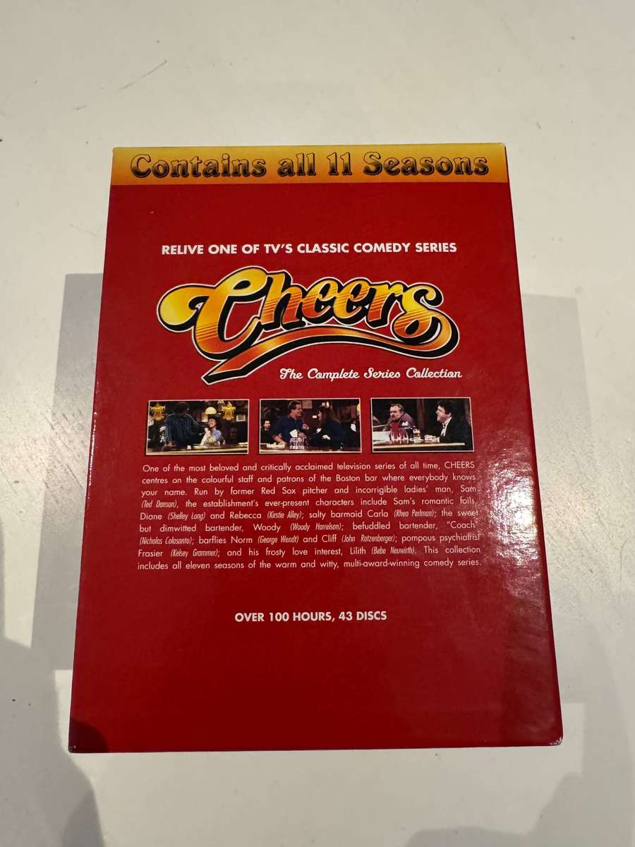 Cheers DVD Boxset (All 11 Seasons) - The Complete Series