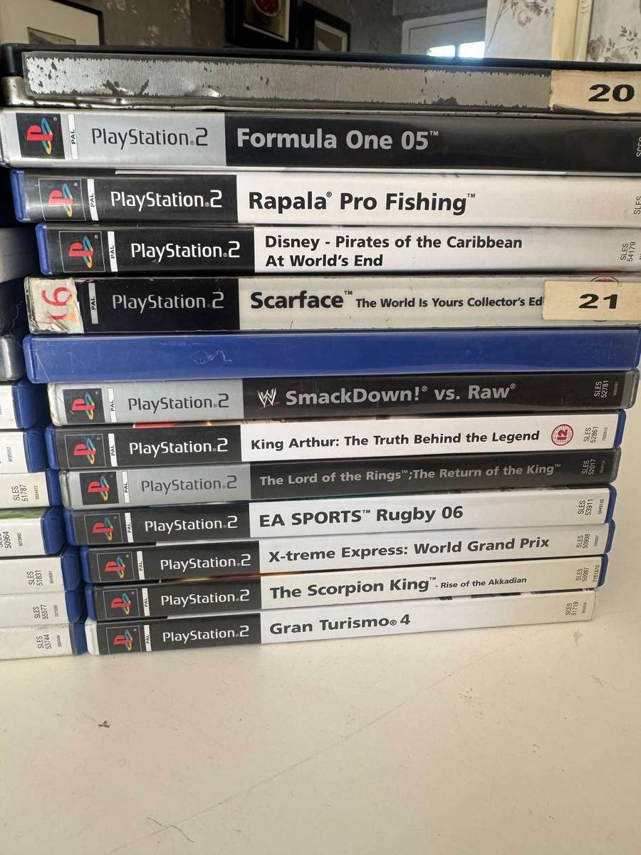 Playstation 2 (PS2) - 26 Games - Job Lot / Bundle / Wholesale