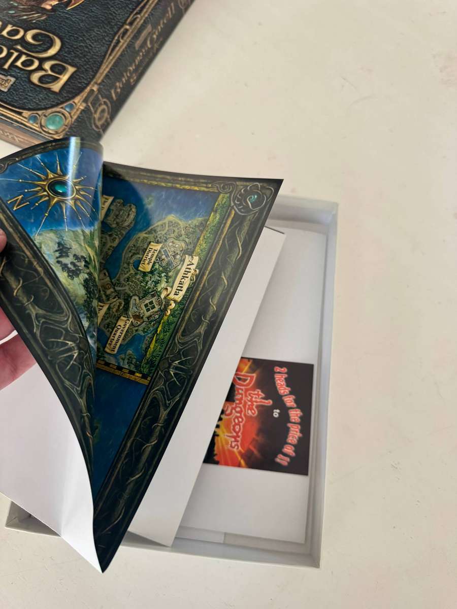 Baldur's Gate II - Shadows Of Amn - Big Box PC Game (Incomplete)