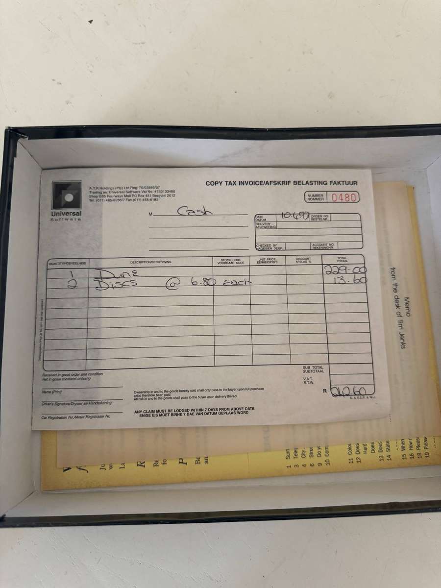 Dune - Big Box PC Game (Incomplete)