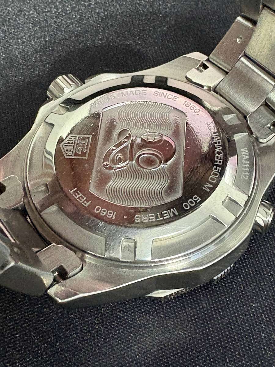TAG HEUER AQUARACER 500M BLUE DIAL