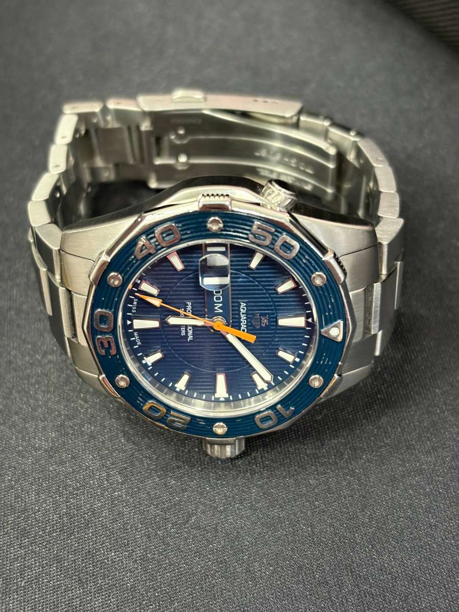 TAG HEUER AQUARACER 500M BLUE DIAL