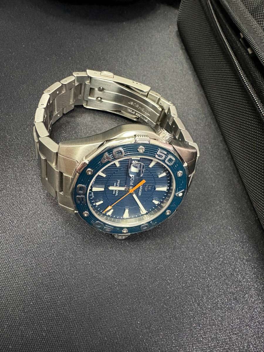 TAG HEUER AQUARACER 500M BLUE DIAL