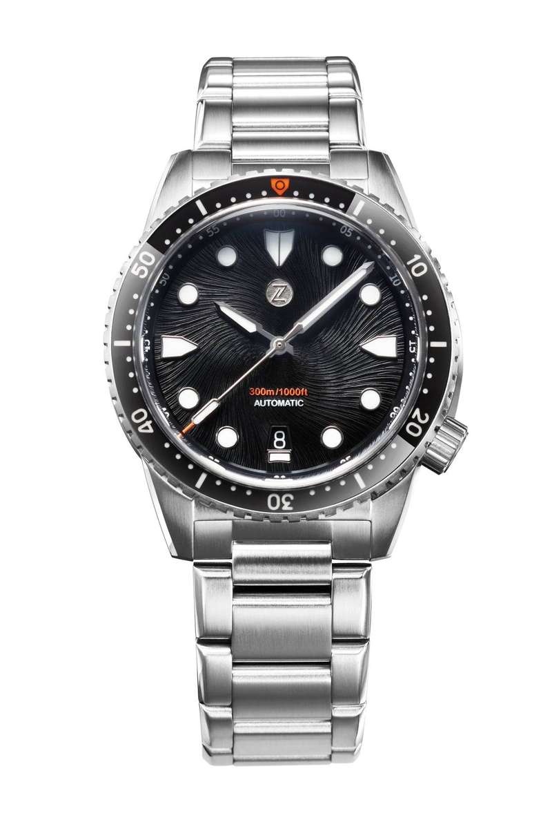 Zelos MAKO 300M DIVER 'SATIN BLACK'