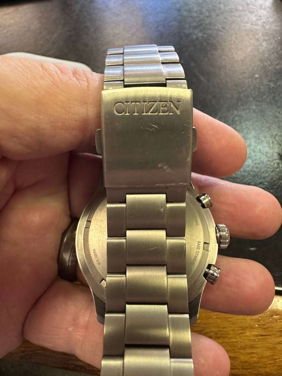 CITIZEN Solar Eco-Drive Super Titanium Chronograph Watch