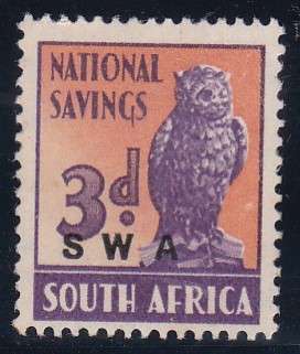 SWA - NATIONAL SAVINGS STAMP, 3D SINGLE - FINE UNUSED